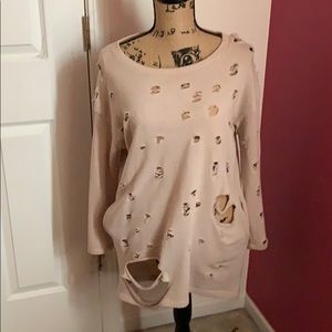 Tan “Yeezy” inspired Tunic